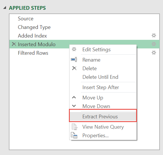 Split a Query into Two Parts in Power Query