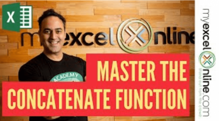 CONCAT Formula in Excel