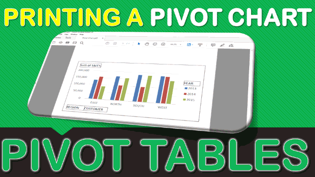 Printing a Pivot Chart