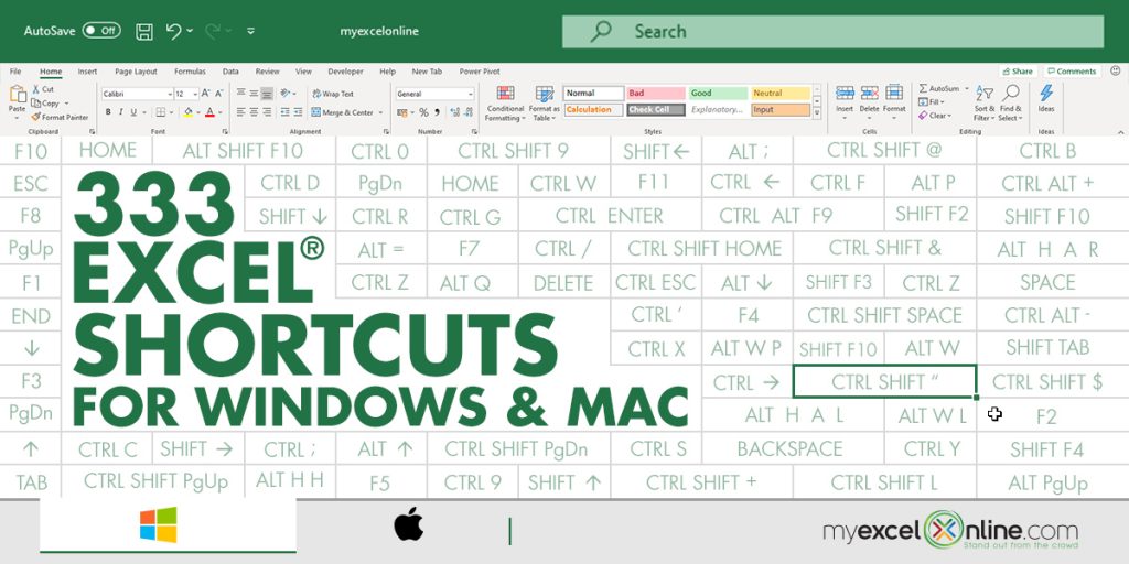 mac excel shortcuts mac excel shortcuts