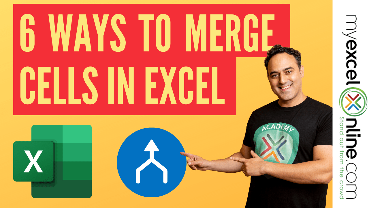 6 Simple Ways to Merge Cells in Excel