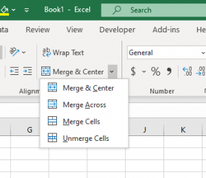 6 Simple Ways to Merge Cells in Excel | MyExcelOnline