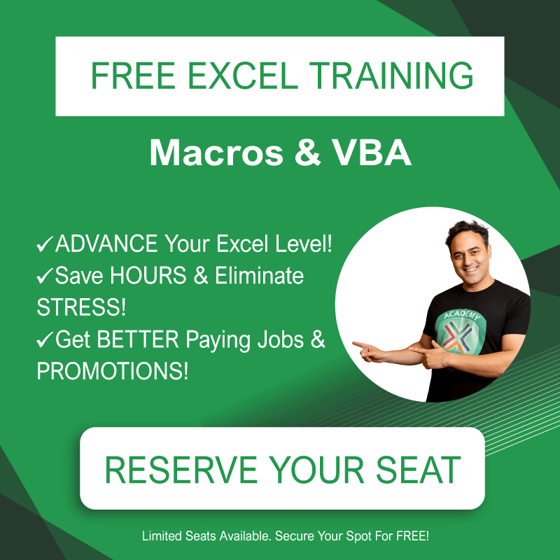 Free Excel Training - Macros & VBA
