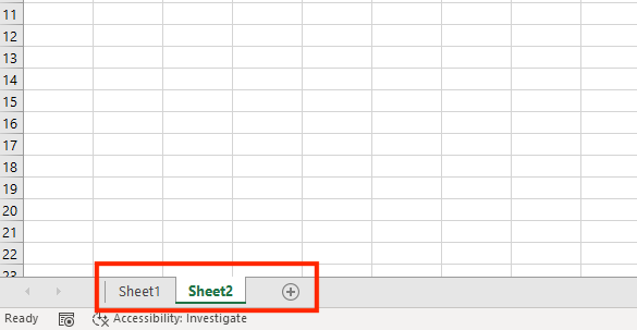 access excel worksheets