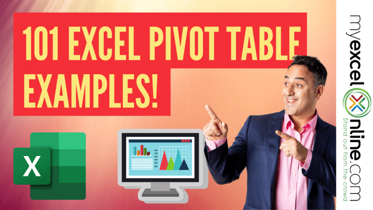 101 Excel Pivot Tables Examples | MyExcelOnline