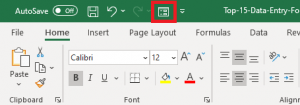 Create Form in Excel for Data Entry | MyExcelOnline