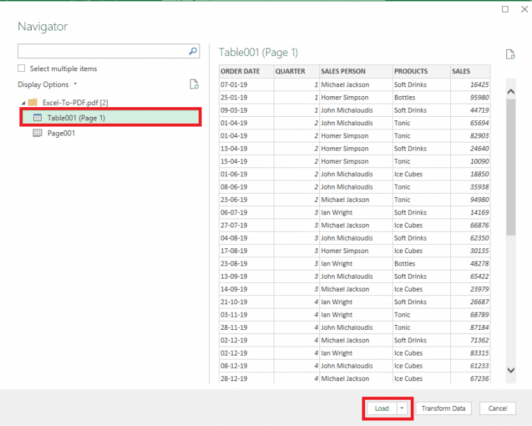 convert pdf table to excel convert pdf table to excel