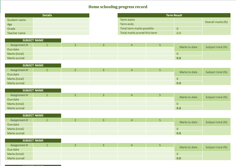 141 Free Excel Templates and Spreadsheets