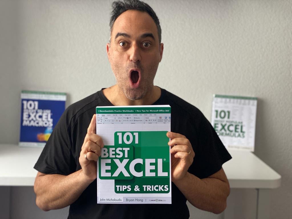 029: 101 Best Excel Tips & Tricks Book Launch + My Top 10 Tips & Tricks