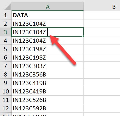 Clean Data Set for Pivot Table