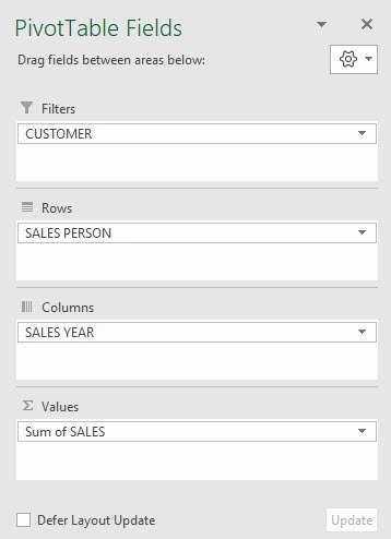 Excel Pivot Table Field List - Activate, move, resize & layout