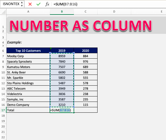 Top 20 Common Excel Problems Solved