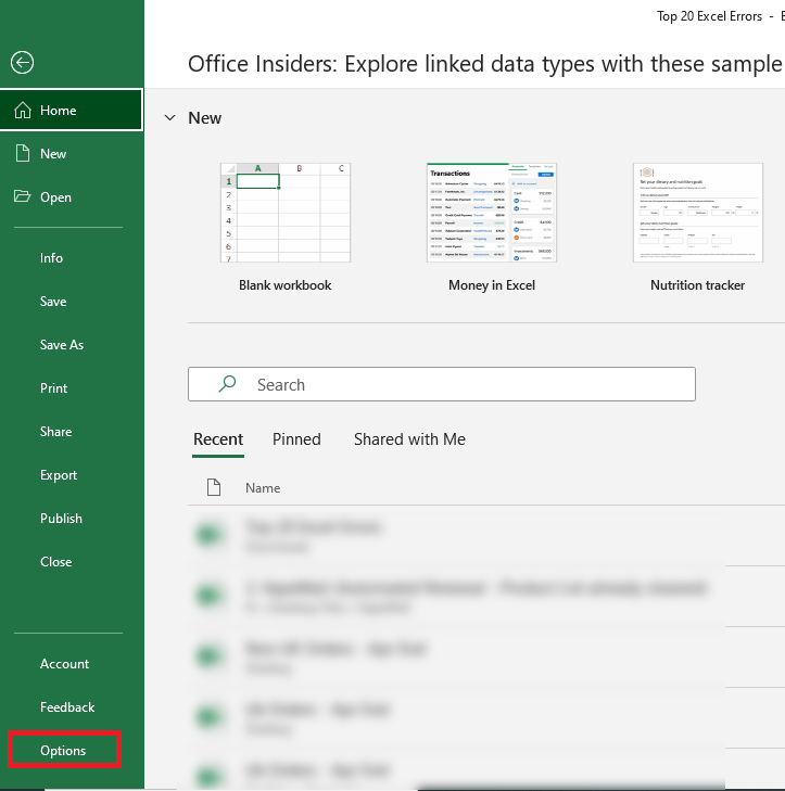 Top 20 Common Excel Problems Solved