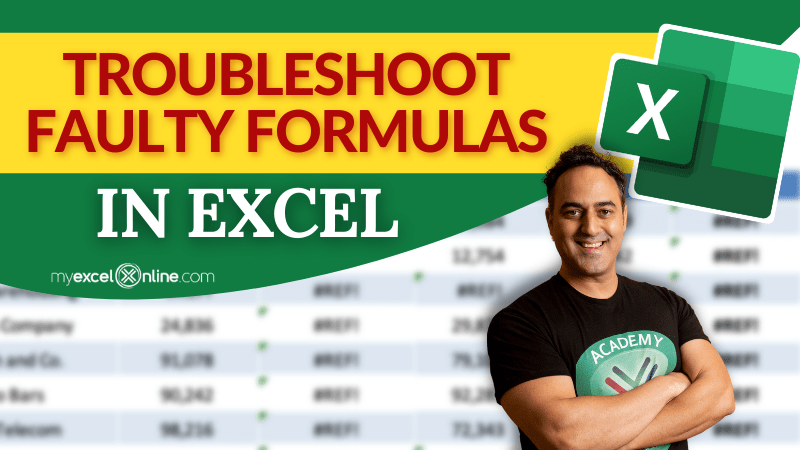 Why Excel Formula giving Wrong Answers? | MyExcelOnline