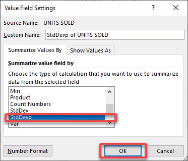 Product in Excel Pivot Tables