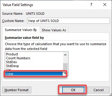 Product in Excel Pivot Tables