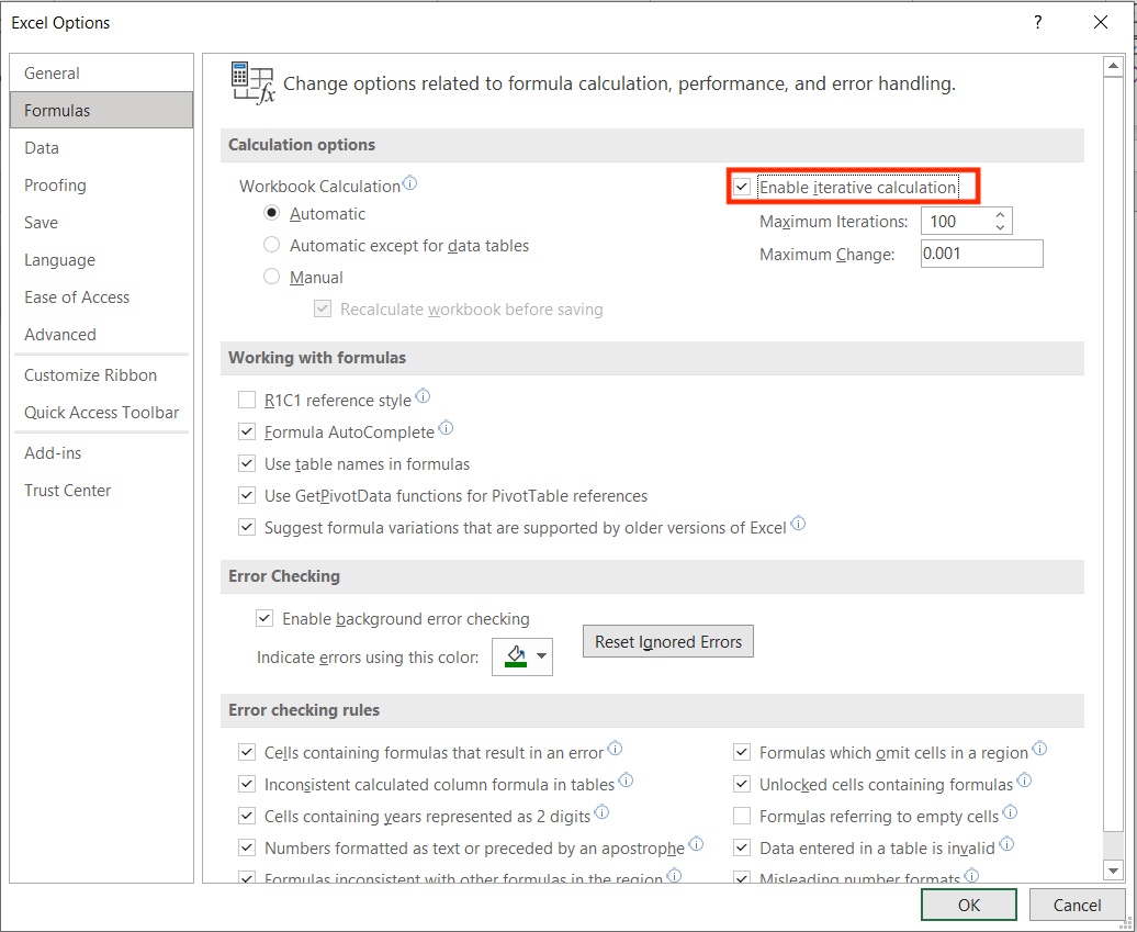 How to fix the #NUM error in Excel?