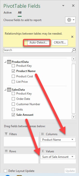 New Pivot Table Features in Excel 2019 and Office 365