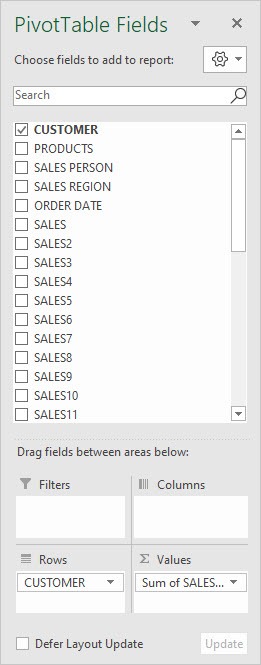 New Pivot Table Features in Excel 2019 and Office 365