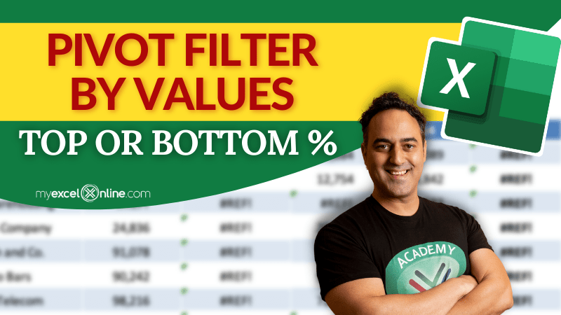 Pivot Filter by Values - Top or Bottom % | MyExcelOnline