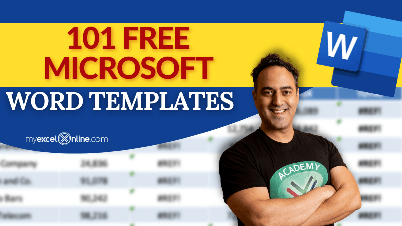 101 Free Microsoft Word Templates