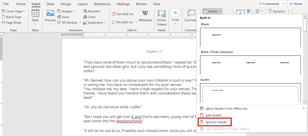 How to Insert Page Numbers in Word