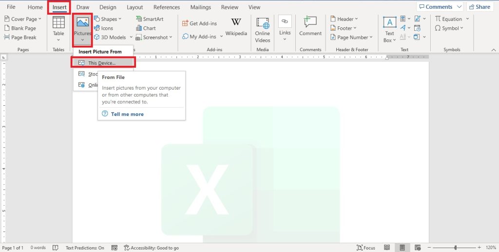 How to Create a Custom Letterhead in Microsoft Word 365