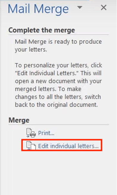 How to use Mail Merge in Microsoft Word | MyExcelOnline