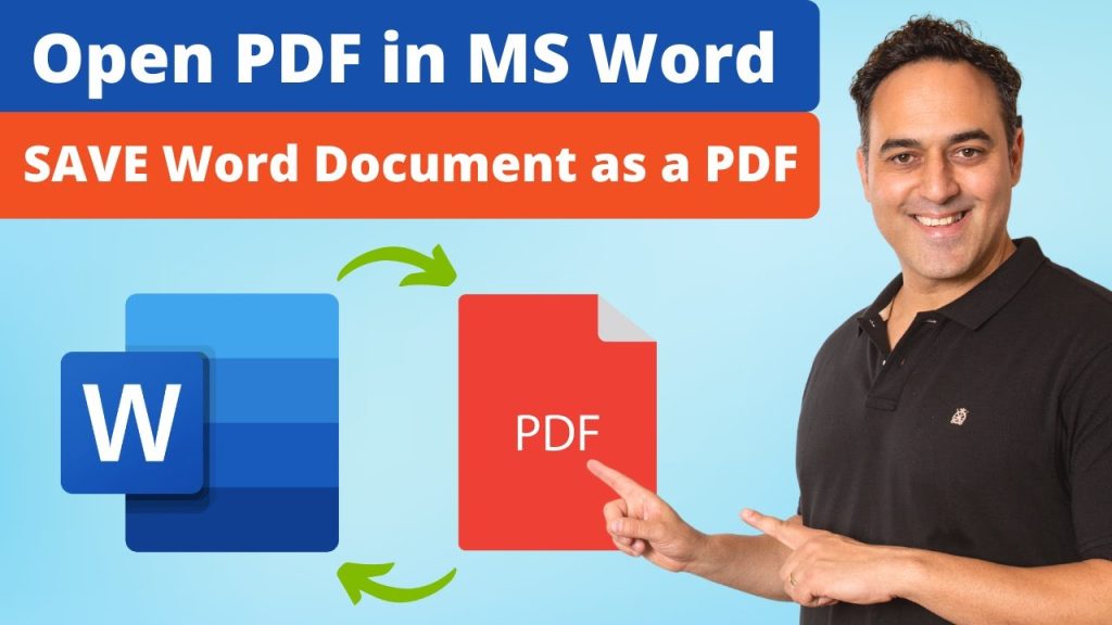 How to Save Word as PDF