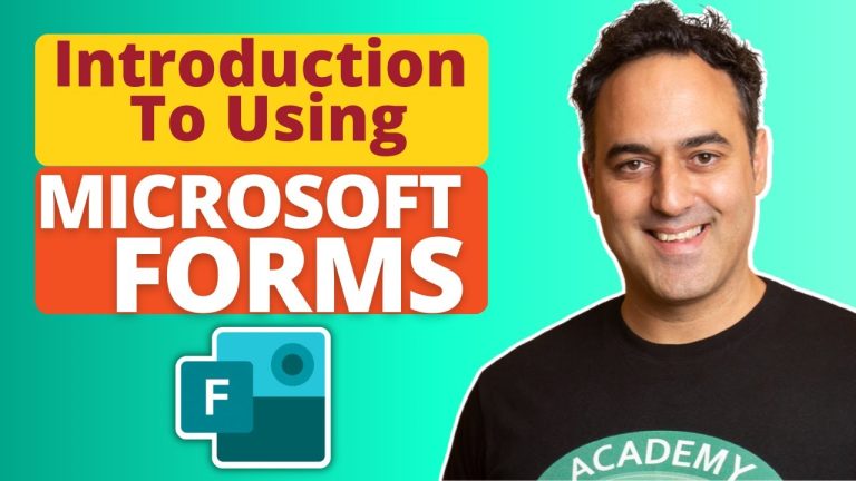 How to use Microsoft Forms | MyExcelOnline
