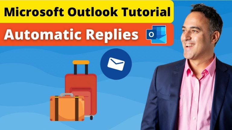 How to Set Up Outlook Automatic Reply