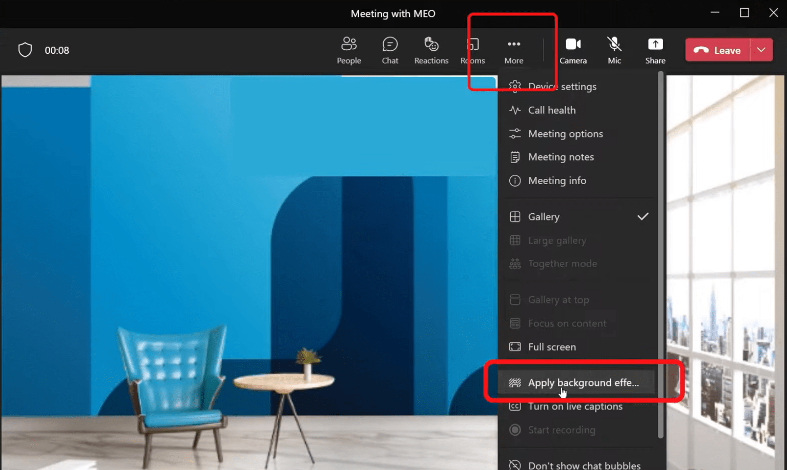 How to Change Your Background Image in Teams