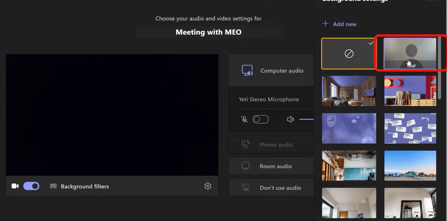 How to Change Your Background Image in Teams