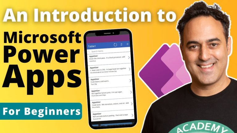 How to use Microsoft Power Apps | MyExcelOnline