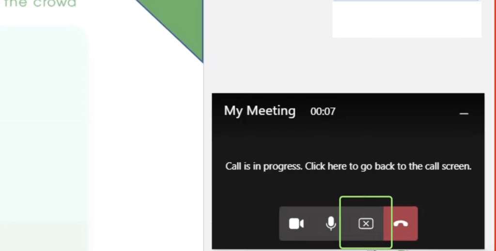 Share Screen in Teams Meeting | MyExcelOnline