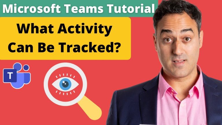 activity tracking in teams