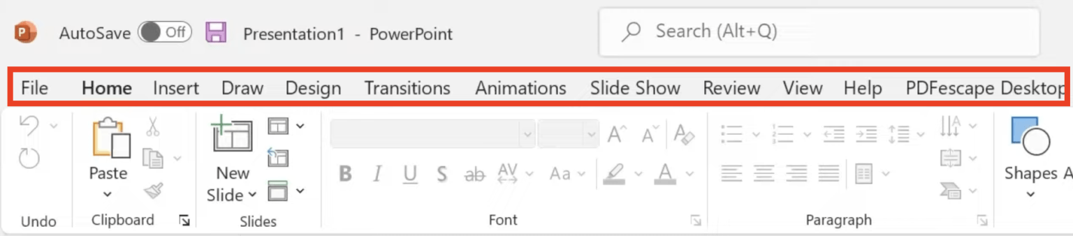 Powerpoint Bottom Ribbon A Beginners Guide for Microsoft PowerPoint | MyExcelOnline