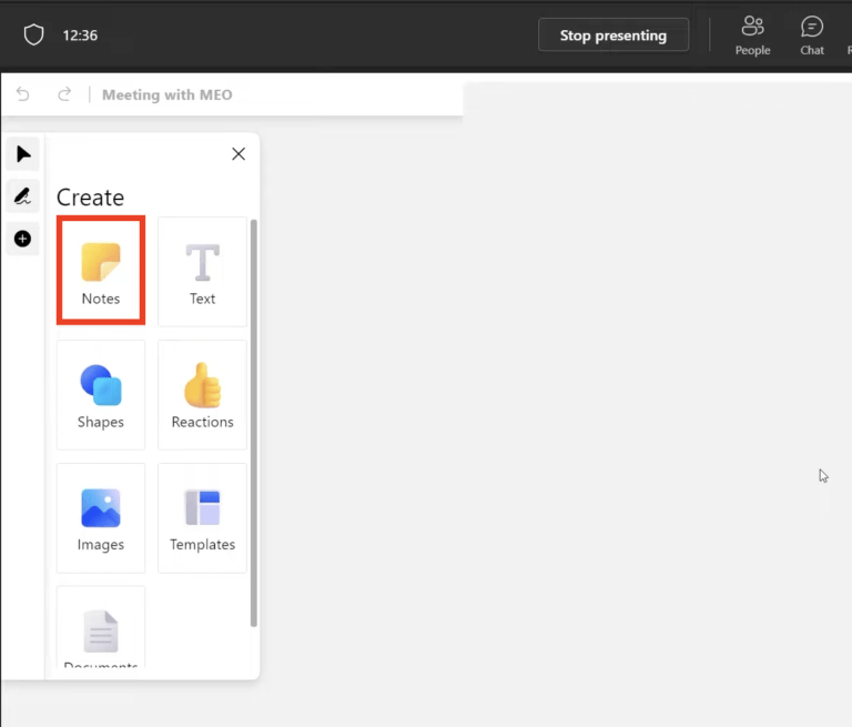 Using the Whiteboard in Microsoft Teams | MyExcelOnline