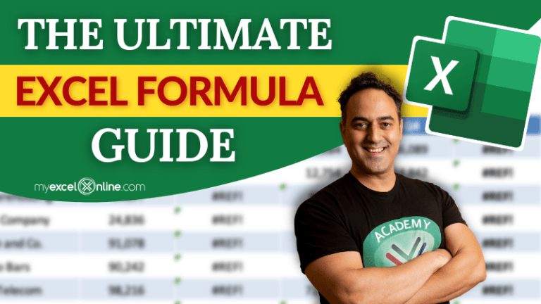How to Master Excel Formulas - The Ultimate Guide | MyExcelOnline