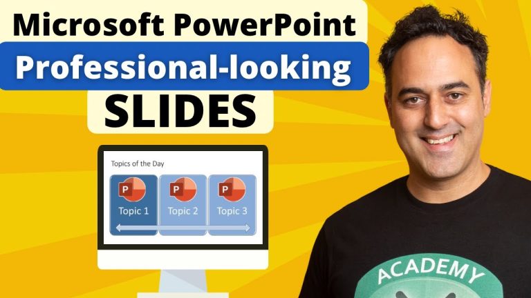 How To Create Professional Microsoft PowerPoint Presentation Slides