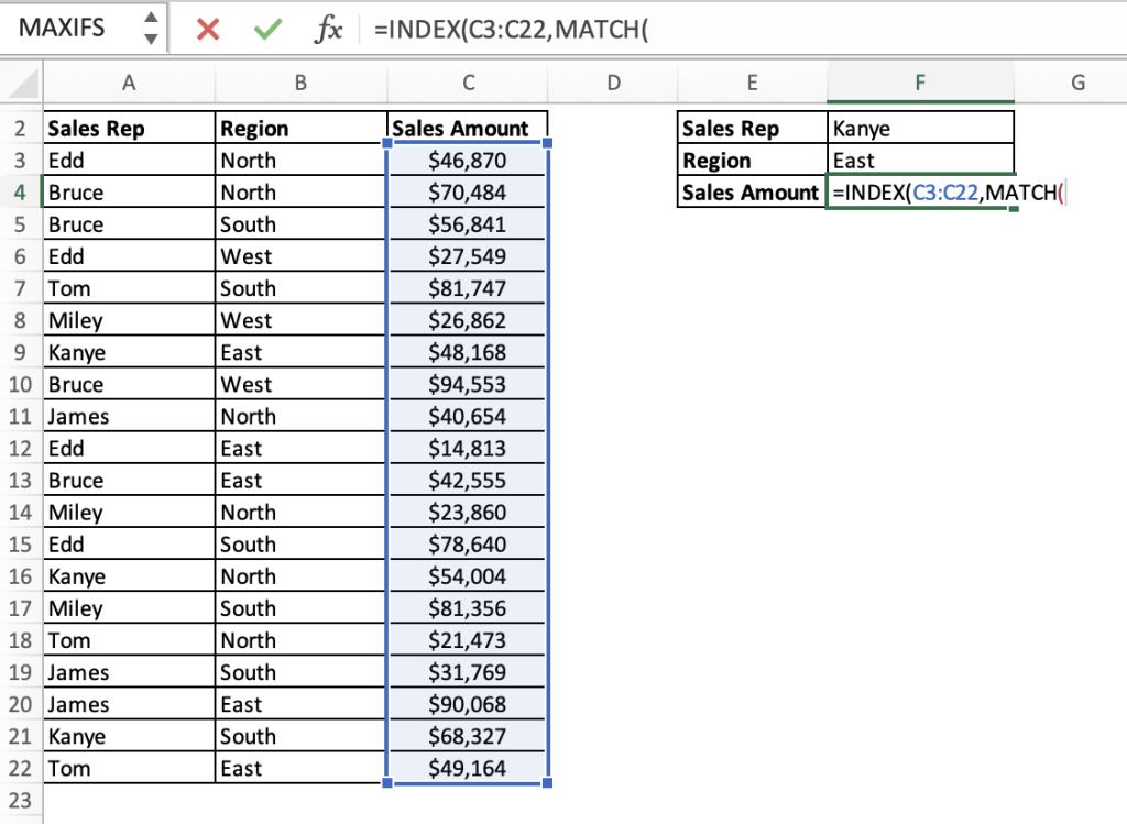 7 Easy Steps to Master INDEX MATCH with Multiple Criteria