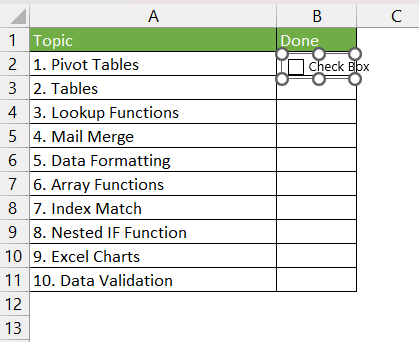 How to Insert Checkbox in Excel in 5 Easy Steps