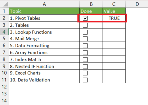 How to Insert Checkbox in Excel in 5 Easy Steps | MyExcelOnline