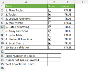 How to Insert Checkbox in Excel in 5 Easy Steps | MyExcelOnline
