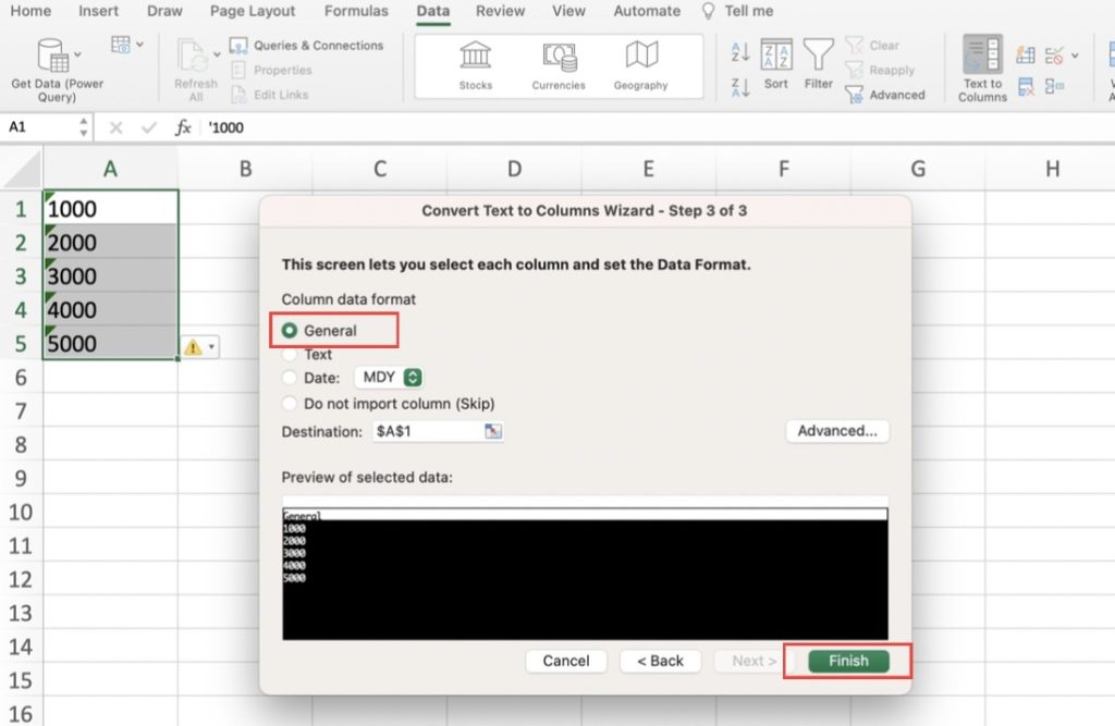 How to Convert Text to Numbers in Microsoft Excel