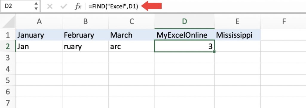 How to Use Substrings in Microsoft Excel