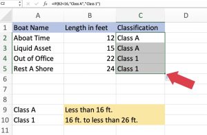 microsoft excel if else function