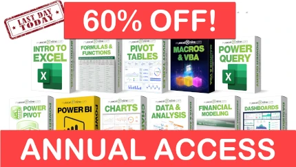 MyExcelOnline Academy Online Course