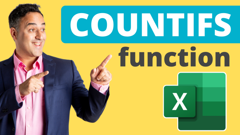 How to Use the COUNTIFS Function in Microsoft Excel