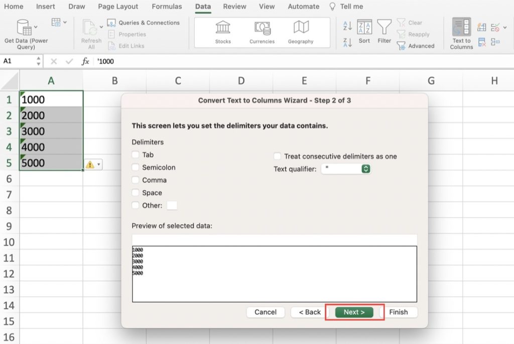 How to Convert Text to Numbers in Microsoft Excel